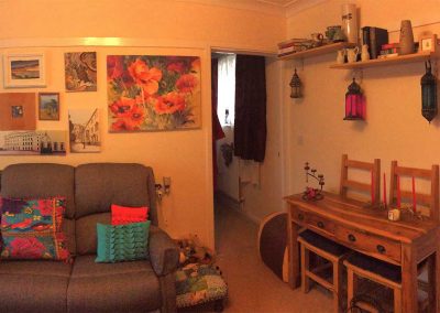 Jesse Mary Chambers Almshouses - Sitting room area - elderly accommodation