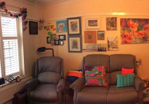 Jesse Mary Chambers Almshouses - Sitting room area - elderly accommodation